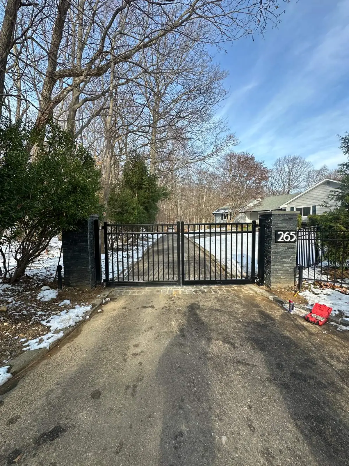 Ornamental Iron Dual Swing